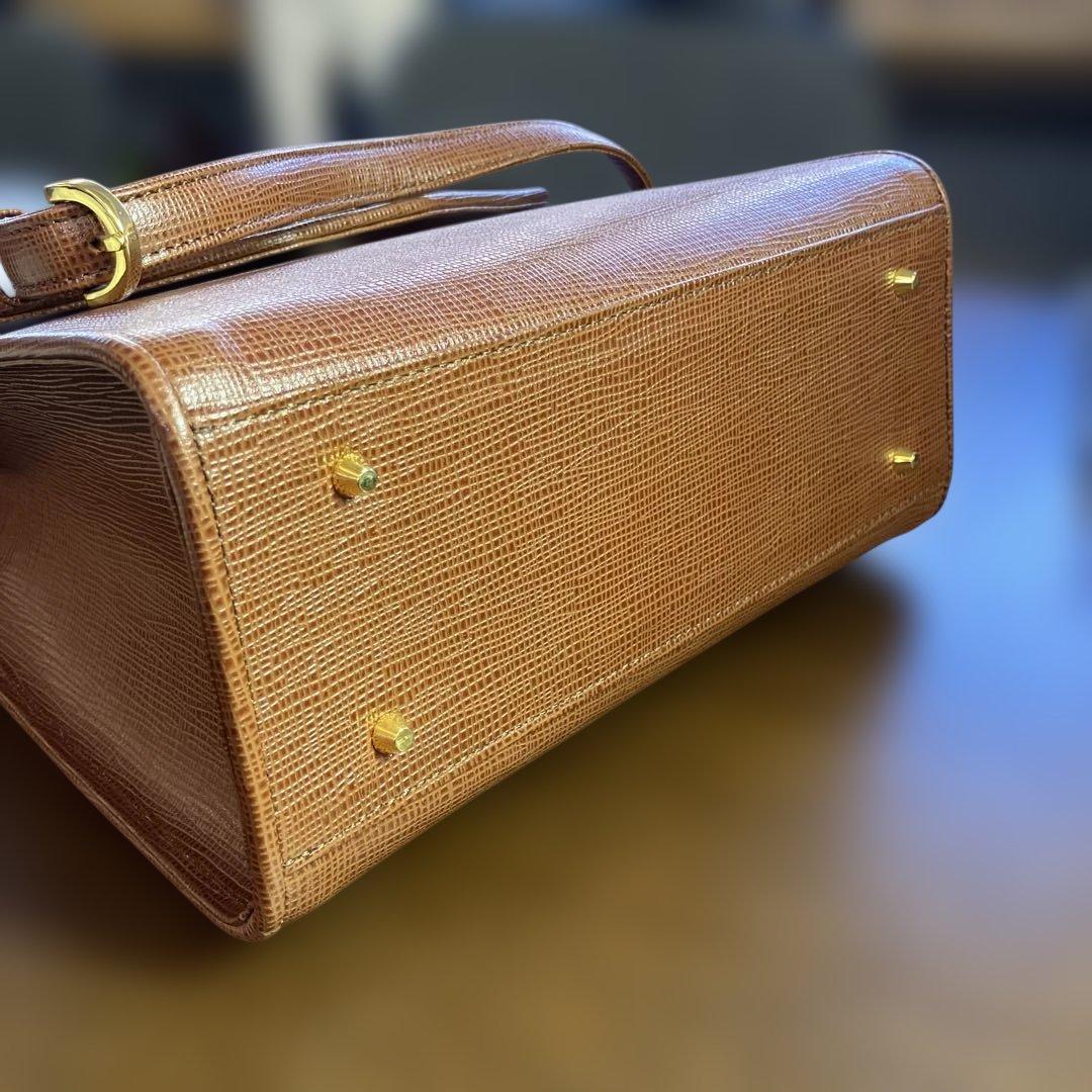 サ2511-2019 クレージュ ハンドバッグ ショルダーバッグ レザー