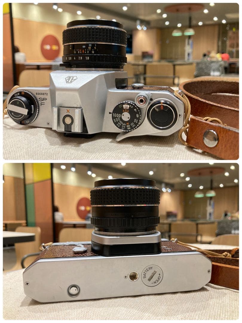 試写作例多数★pentax spf★リザード本革ブラウン★美品＊完動品＊初期保証