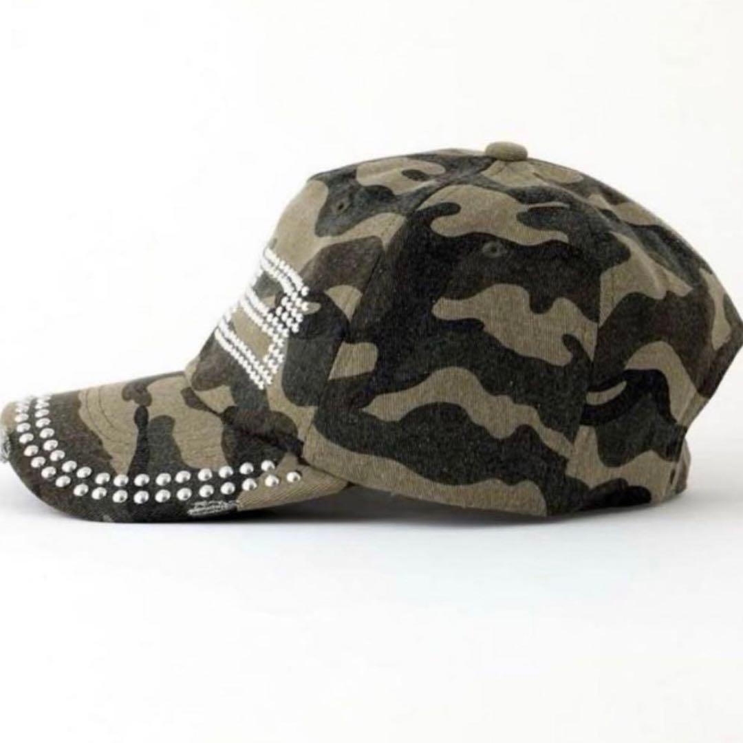 BEEDEN ビーデン BD STUDS DAMAGE CAP キャップ 迷彩