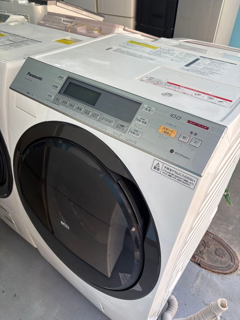 Panasonic ドラム式洗濯機 本体 ホワイト2017