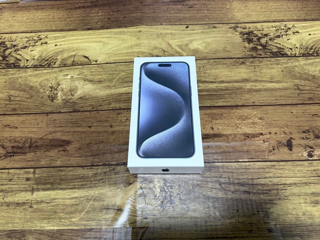 【バッテリー100%】iPhone 15ProMax512GB ブルーチタニウム