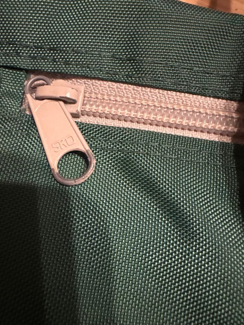 旧ワッペ　ワールドペガサス　ワッペ　緑　スクールバッグ