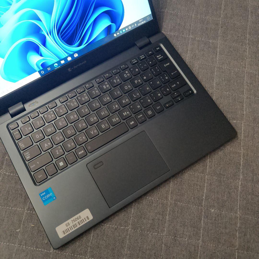 超美品 爆速 Dynabook 超軽量 11世代i5 16GB 新品512GB