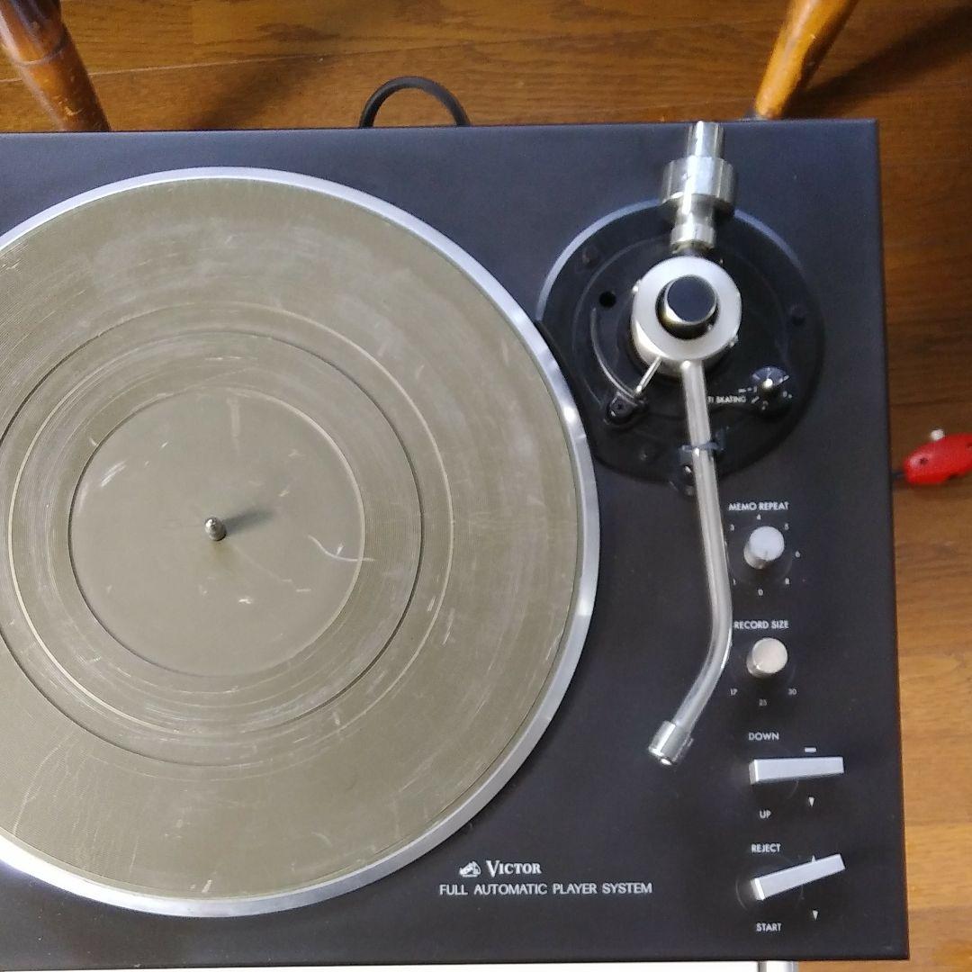 ジャンク　オートマ駆動・音出可　ビクターレコードプレイヤーJL-F35　60㌹用