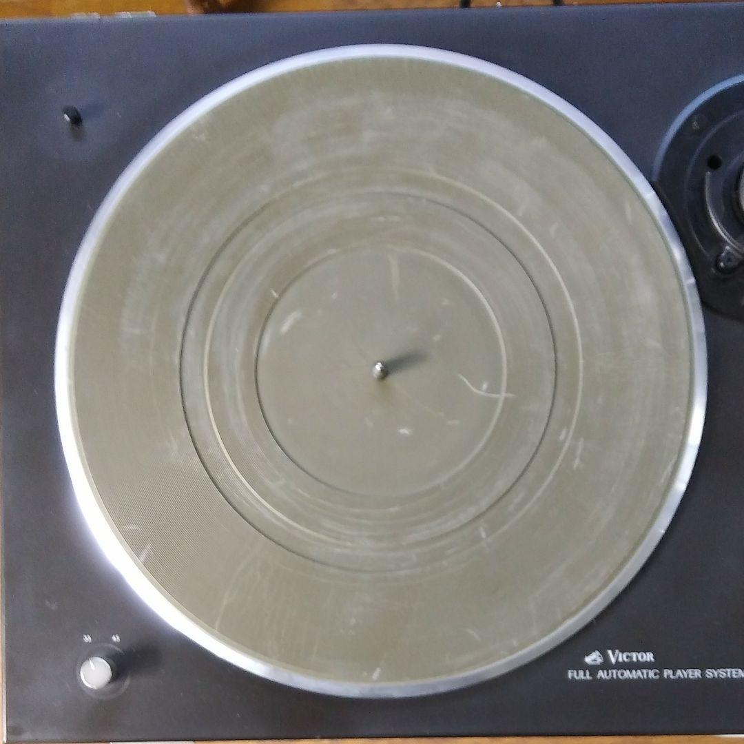 ジャンク　オートマ駆動・音出可　ビクターレコードプレイヤーJL-F35　60㌹用
