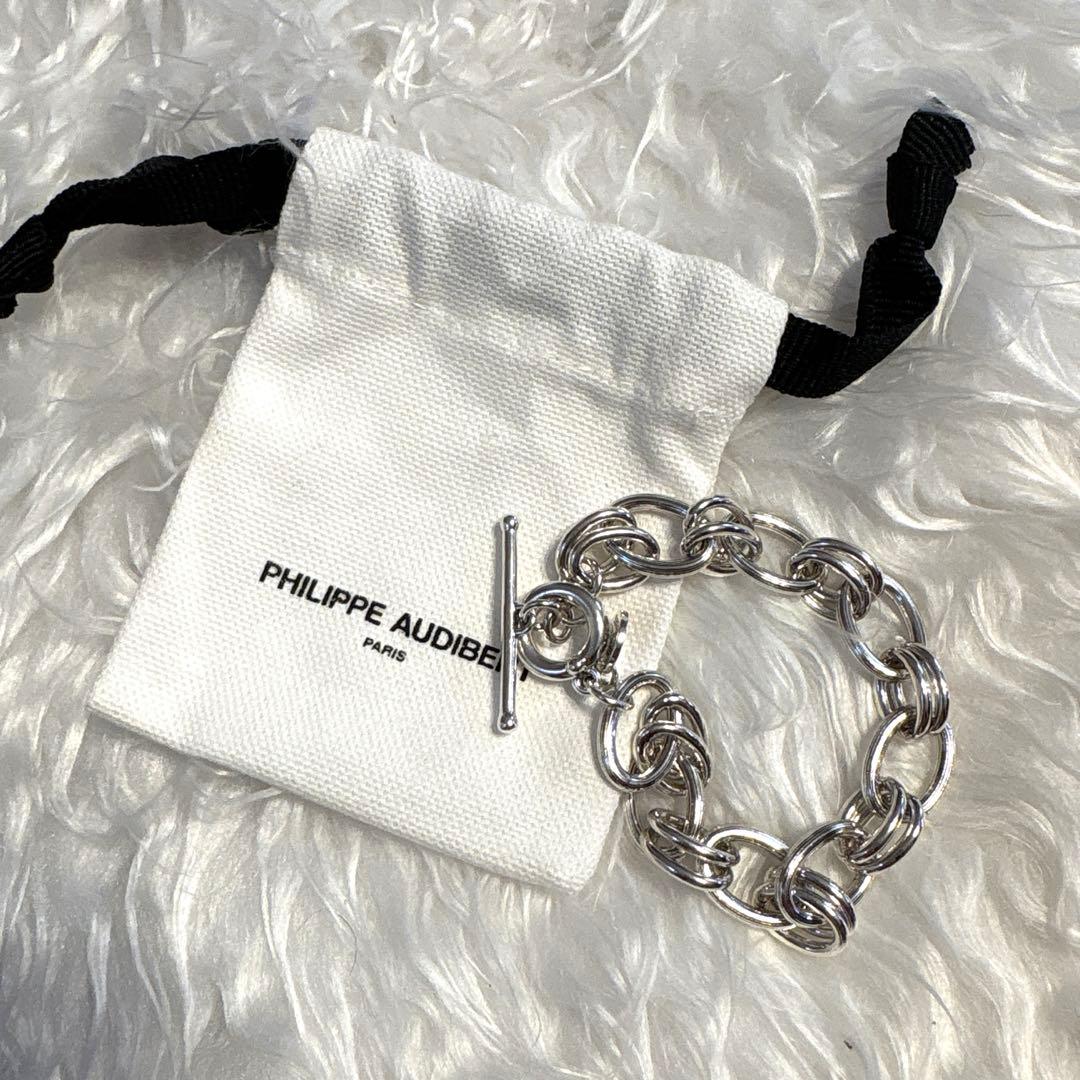 新品 Philippe Audibert BYRON/MEN チェーンブレス