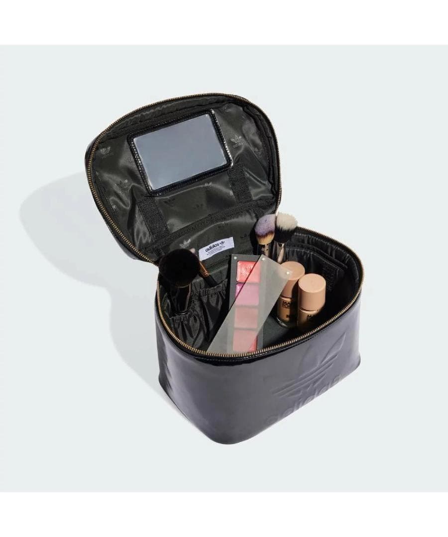 アディダス アディカラープレミアム コスメティックバッグ ブラック 8L