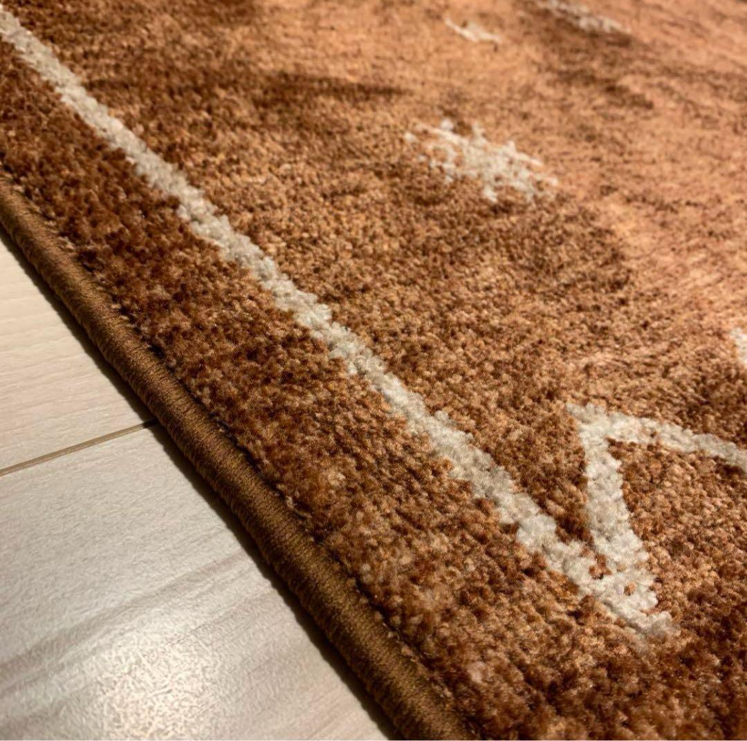 ウニコ SAMIRA(サミラ) ラグ テラコッタ 200×200