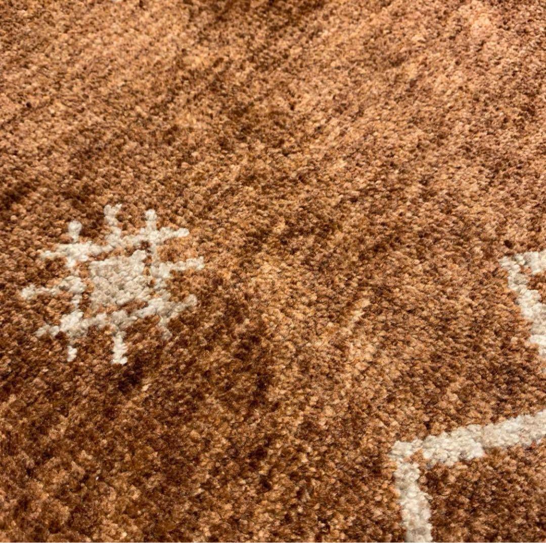 ウニコ SAMIRA(サミラ) ラグ テラコッタ 200×200