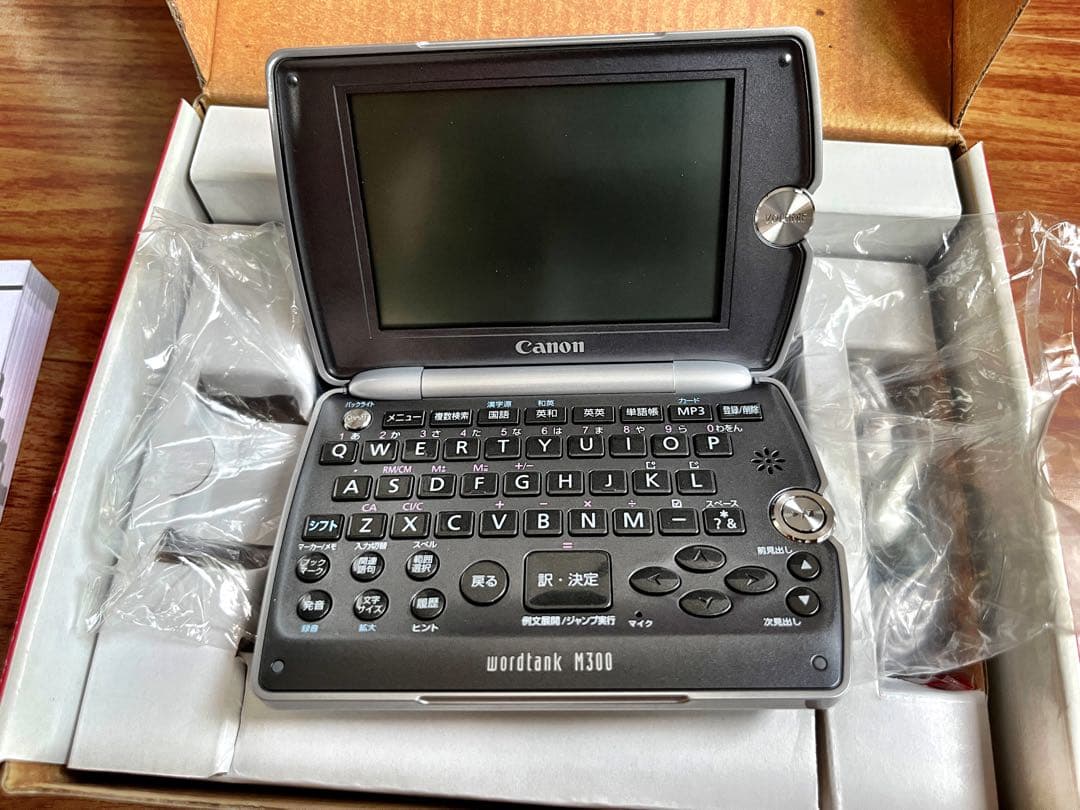 新品 電子辞書CANON wordtank M300
