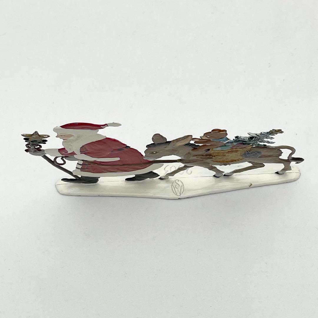 ♦️セール【レア】ヴィルヘルム・シュヴァイツァー サンタクロースとロバ クリスマ