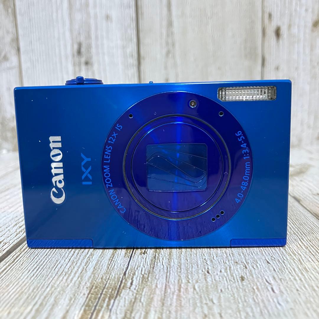 Canon IXY3 ブルー コンパクトデジタルカメラ 充電器 デジカメ 付属品