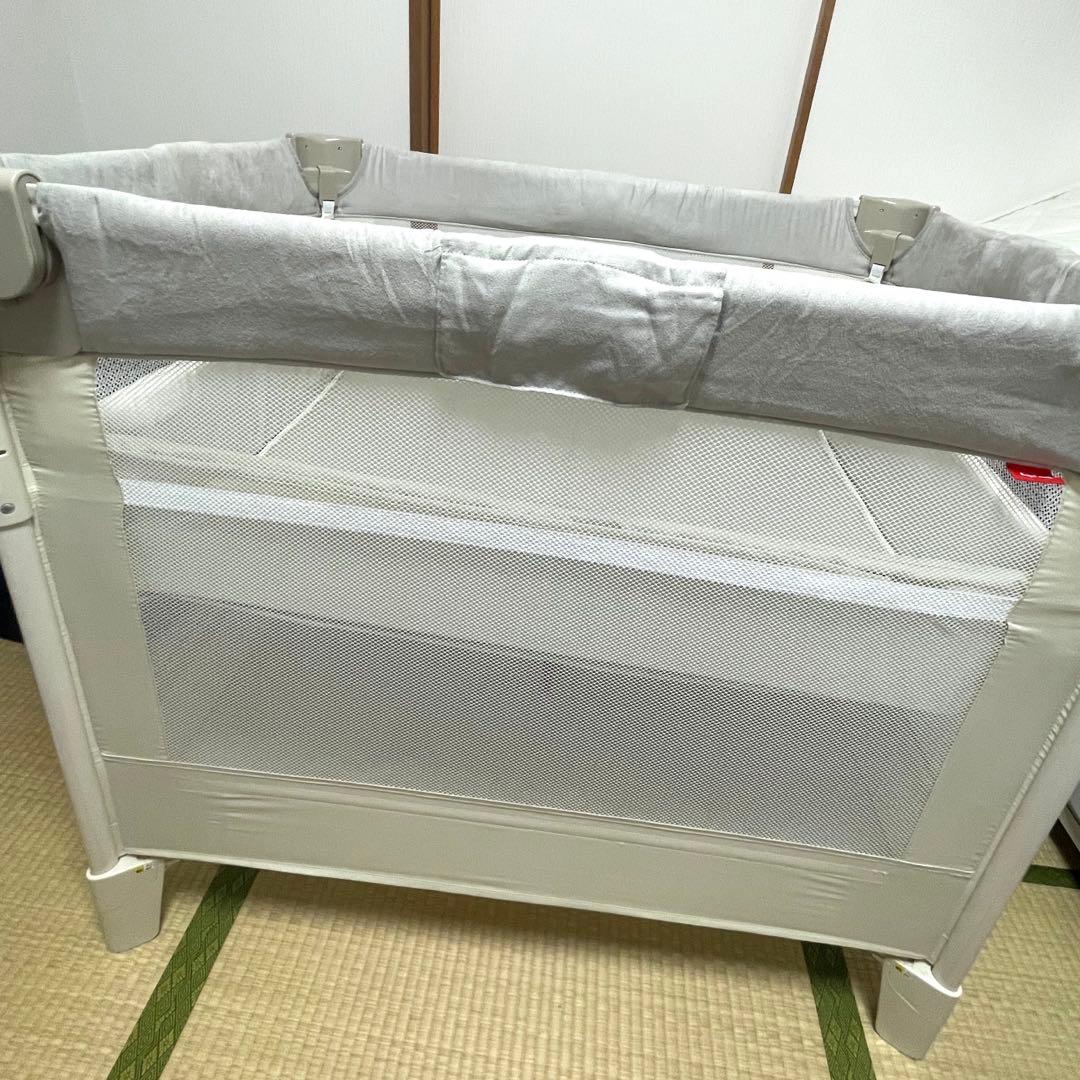 【美品】アップリカ ココネル エアープラス AB ホワイトベージュ