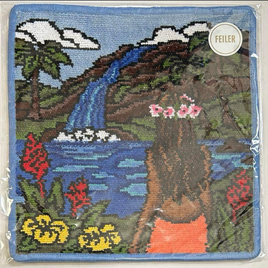 フェイラー タオルハンカチ　レモンドット