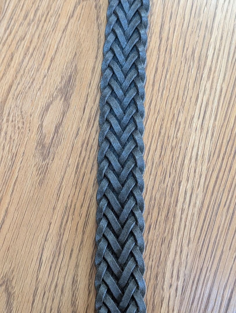 Whitehouse Cox　メッシュベルト　ネイビー