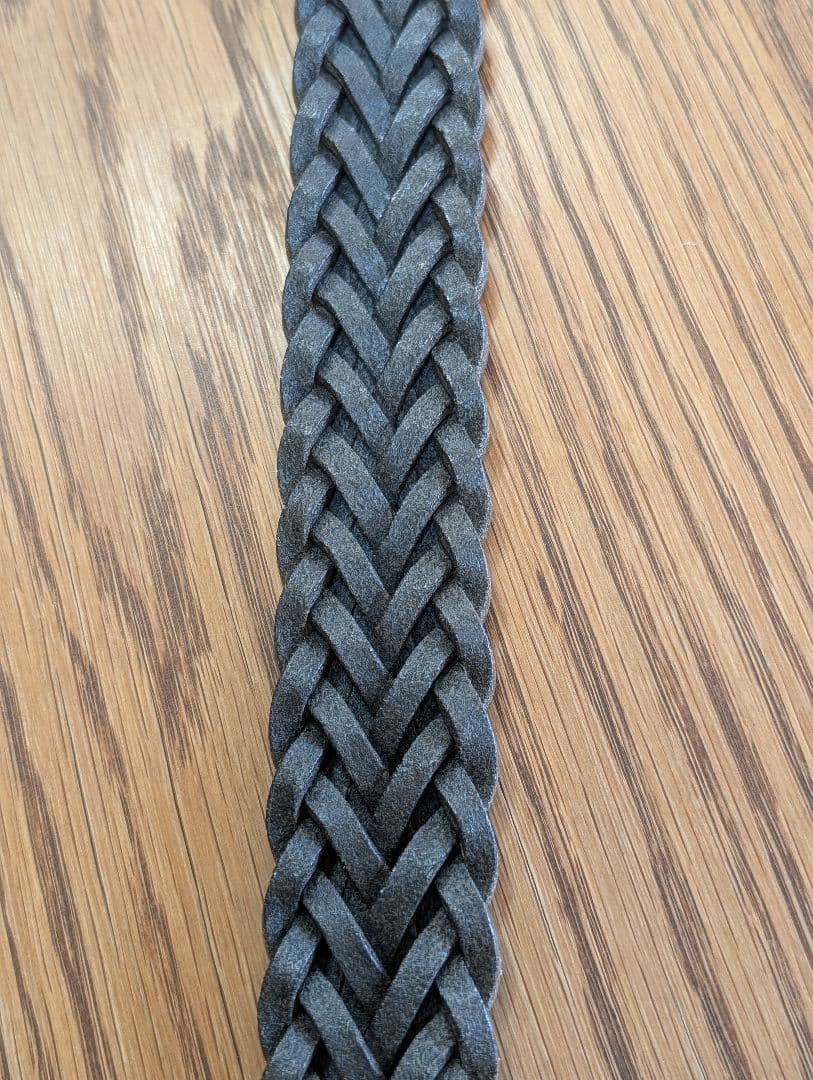 Whitehouse Cox　メッシュベルト　ネイビー