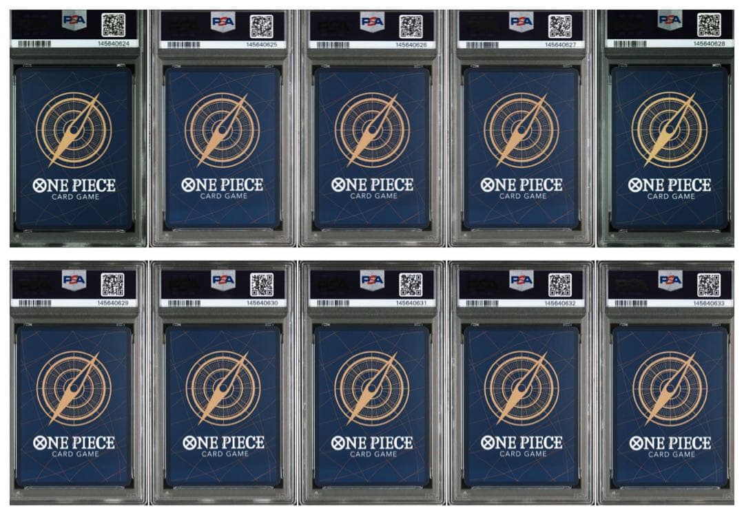 【PSA10 10連番】ワンピース3rd anniversary 値下げ交渉可能