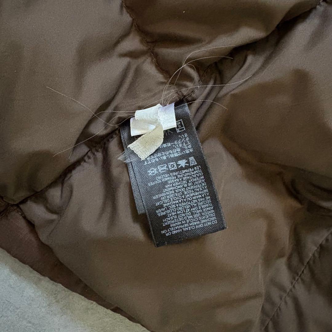 【超希少モデル！】美品！ケンダル・ジェ ンナー着用 ヌプシ ブラウン 茶色　s