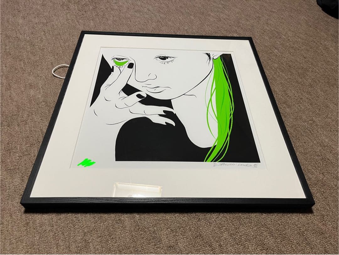 希少品！カネコアツシ☆複製原画 ジクレー 直筆サイン入り