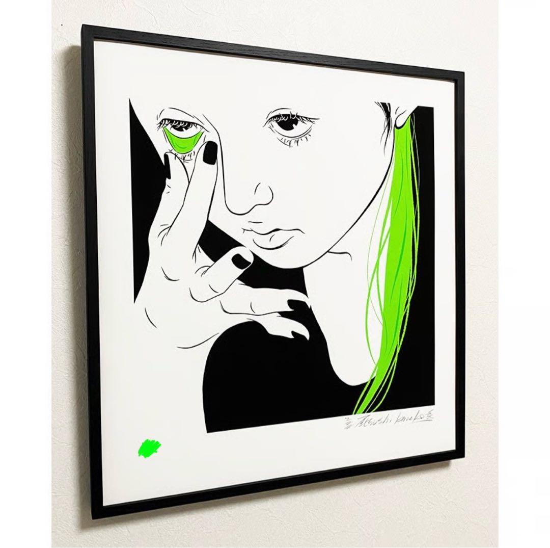 希少品！カネコアツシ☆複製原画 ジクレー 直筆サイン入り