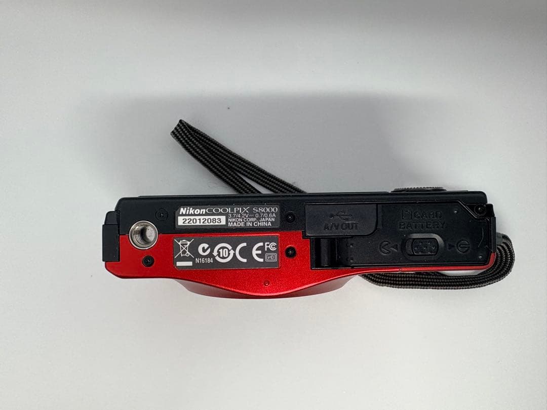 Nikon COOLPIX S8000 レッド 10倍光学ズーム