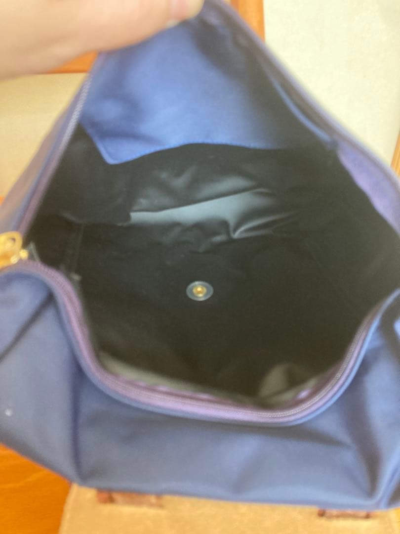 【美品】ロンシャン　Longchamp リュック　プレアージュ　ネイビー