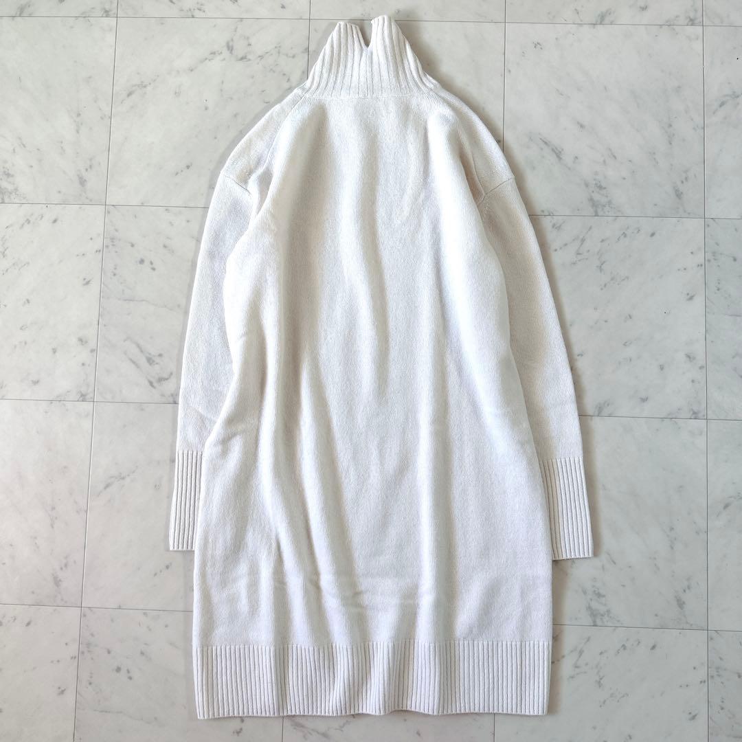 美品♪エストネーション ウールカシミヤハイネックワンピース 近年モデル タートル