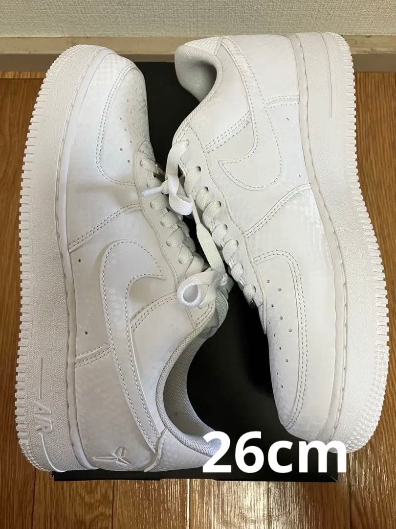 Kobe Bryant × Nike Air Force 1 Low White