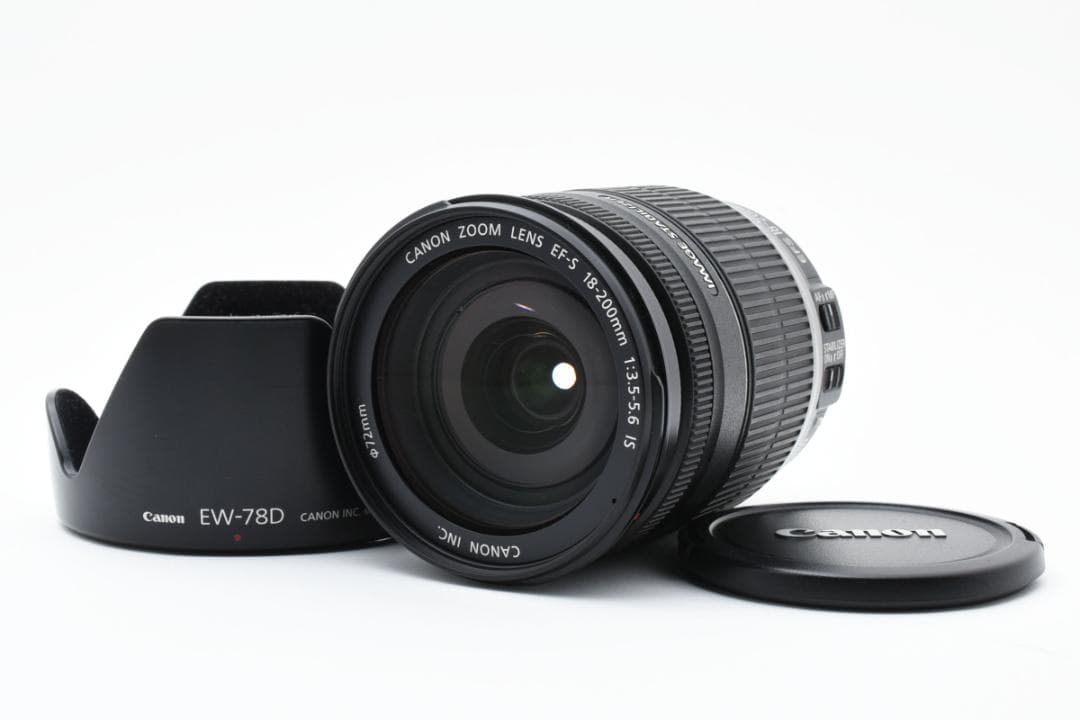 CANON EF-S18-200mm F3.5-5.6 IS 美品