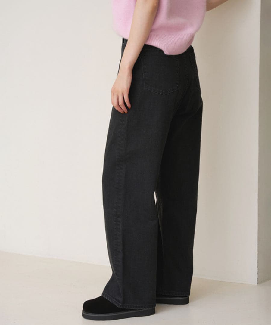 R.1IENA別注YANUK JOAN ルーズストレートデニム25サイズ