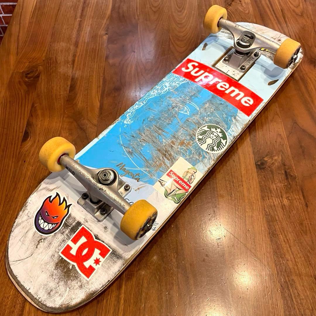 マゼンタ　スケートボード　コンプリート　スケボー　インディペンデント　8インチ