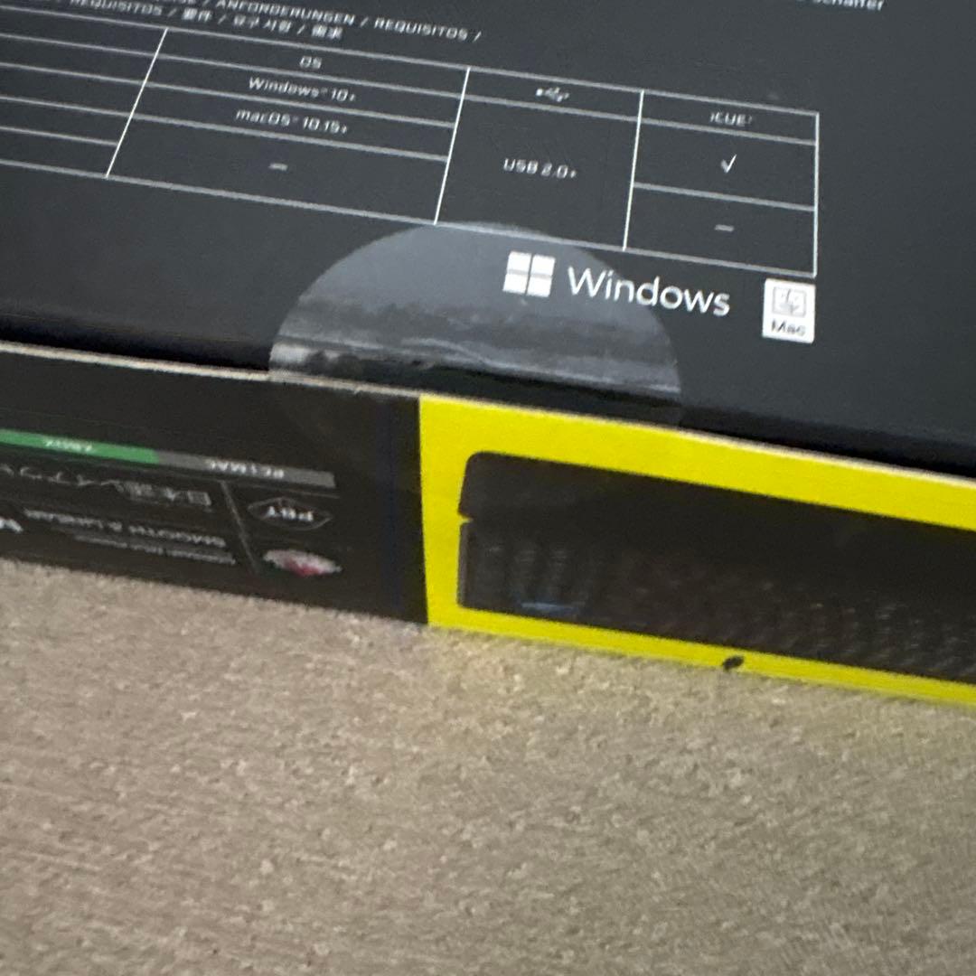 【新品】CORSAIR VANGUARD 96 ゲーミングキーボード 日本語配列