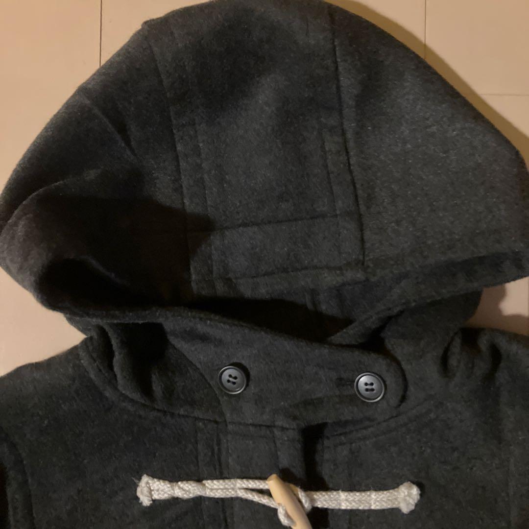 Midi Umi グレーのダッフルコート　レディース