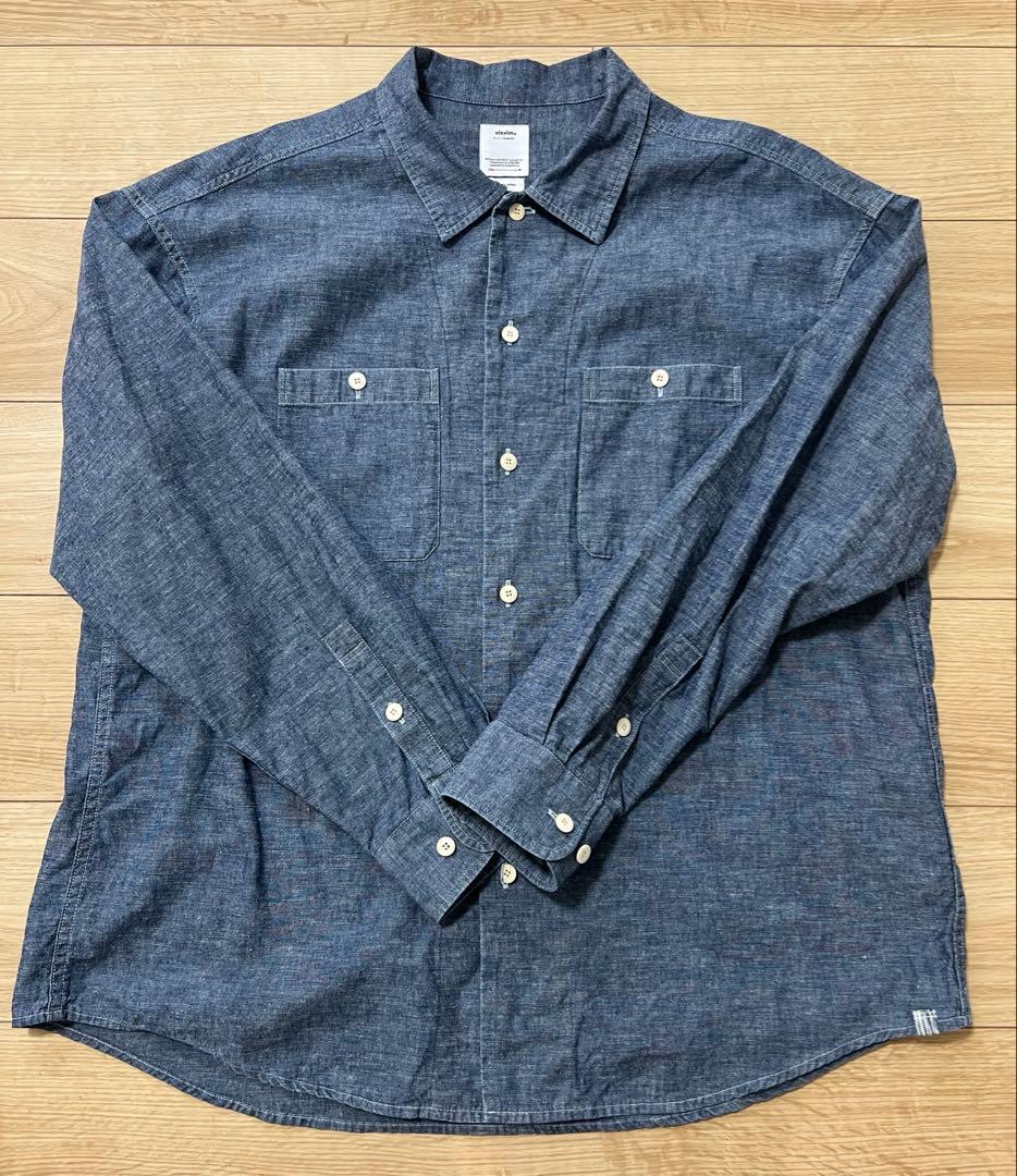 トップス visvim LUMBER CHAMBRAY L/S 3