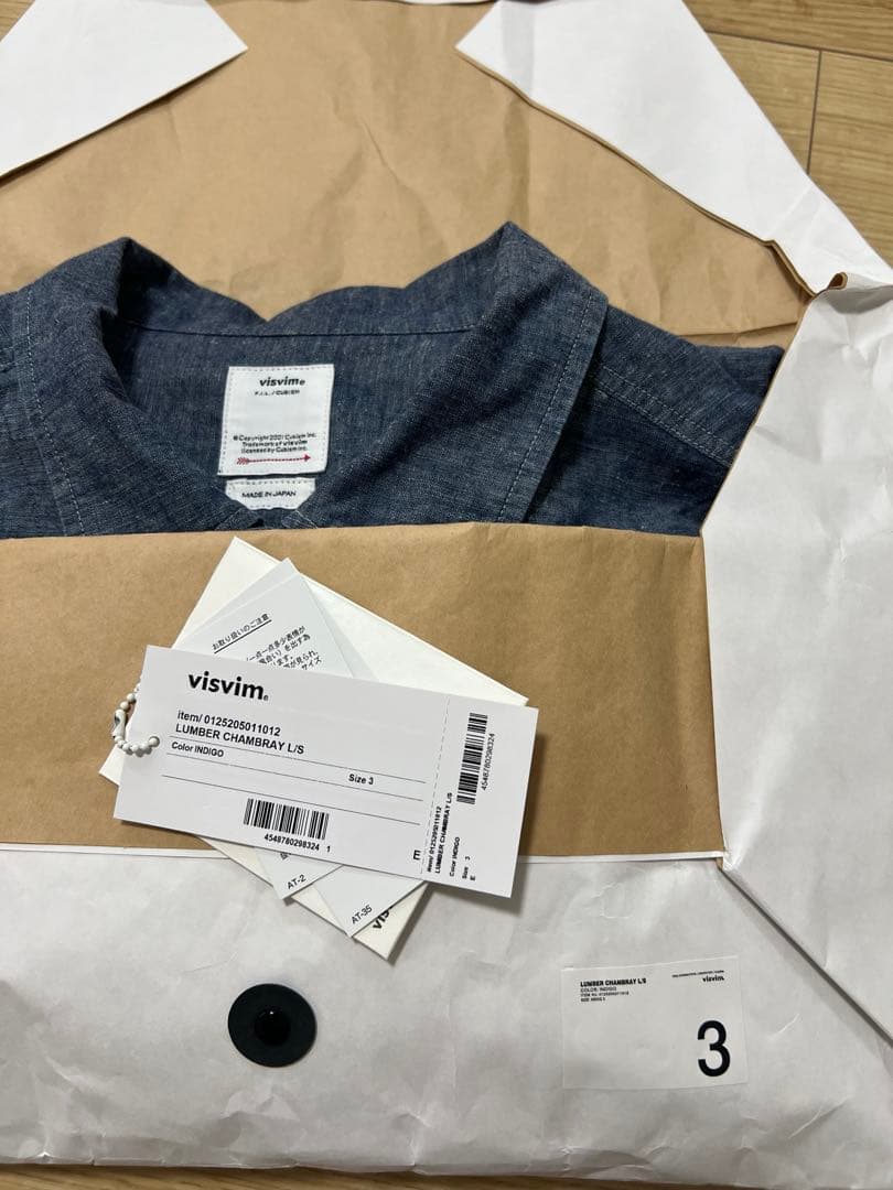トップス visvim LUMBER CHAMBRAY L/S 3