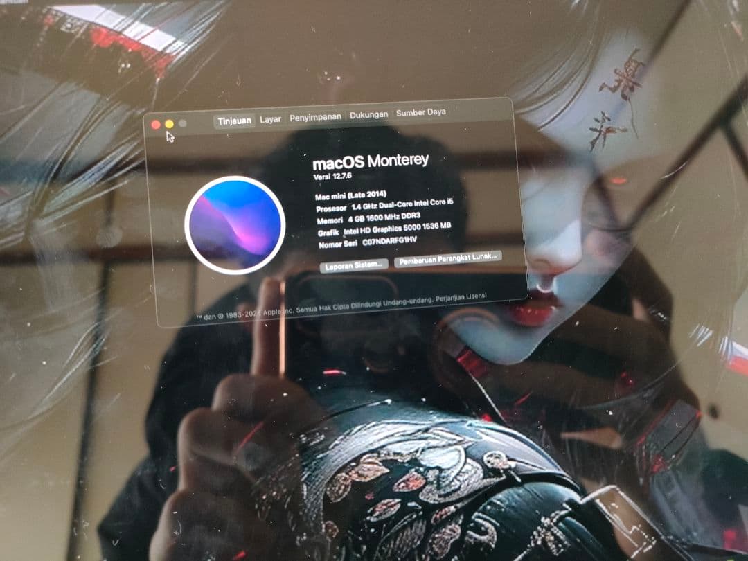 Macデスクトップ Apple Mac mini (A1347) macOS Monterey