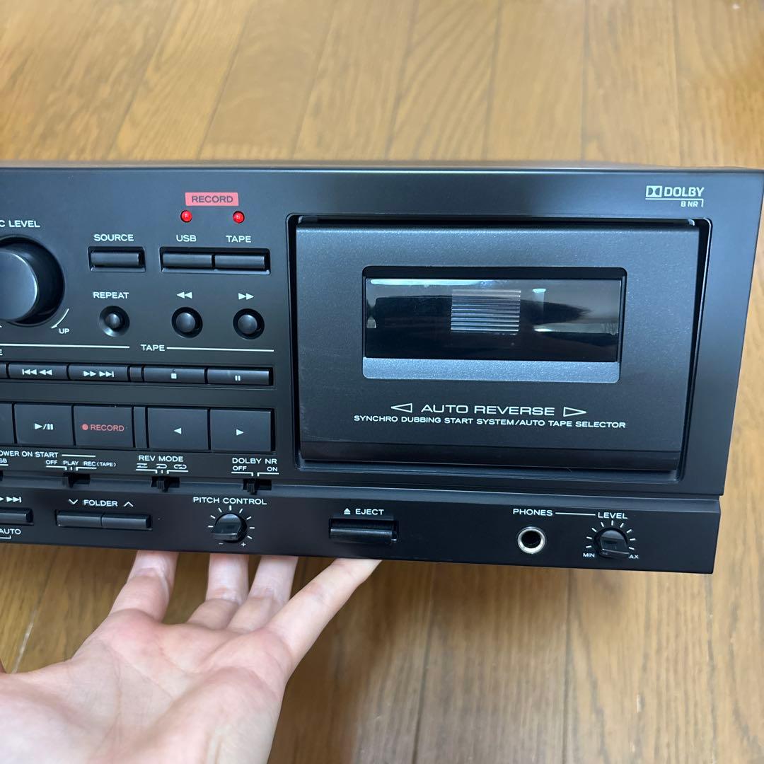【送料無料•匿名配送】TEAC AD-RW900 CDレコーダー カセットデッキ