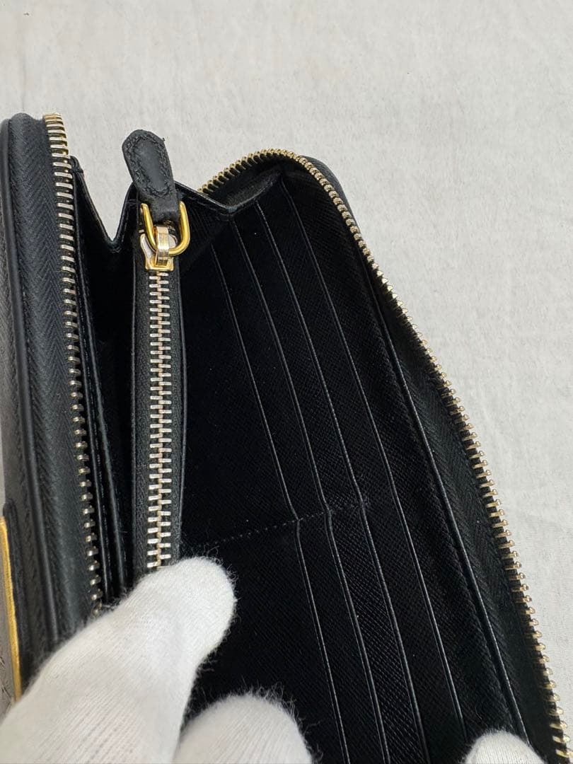 PRADA プラダ 長財布 財布 サイフ ラウンドファスナー★長財布