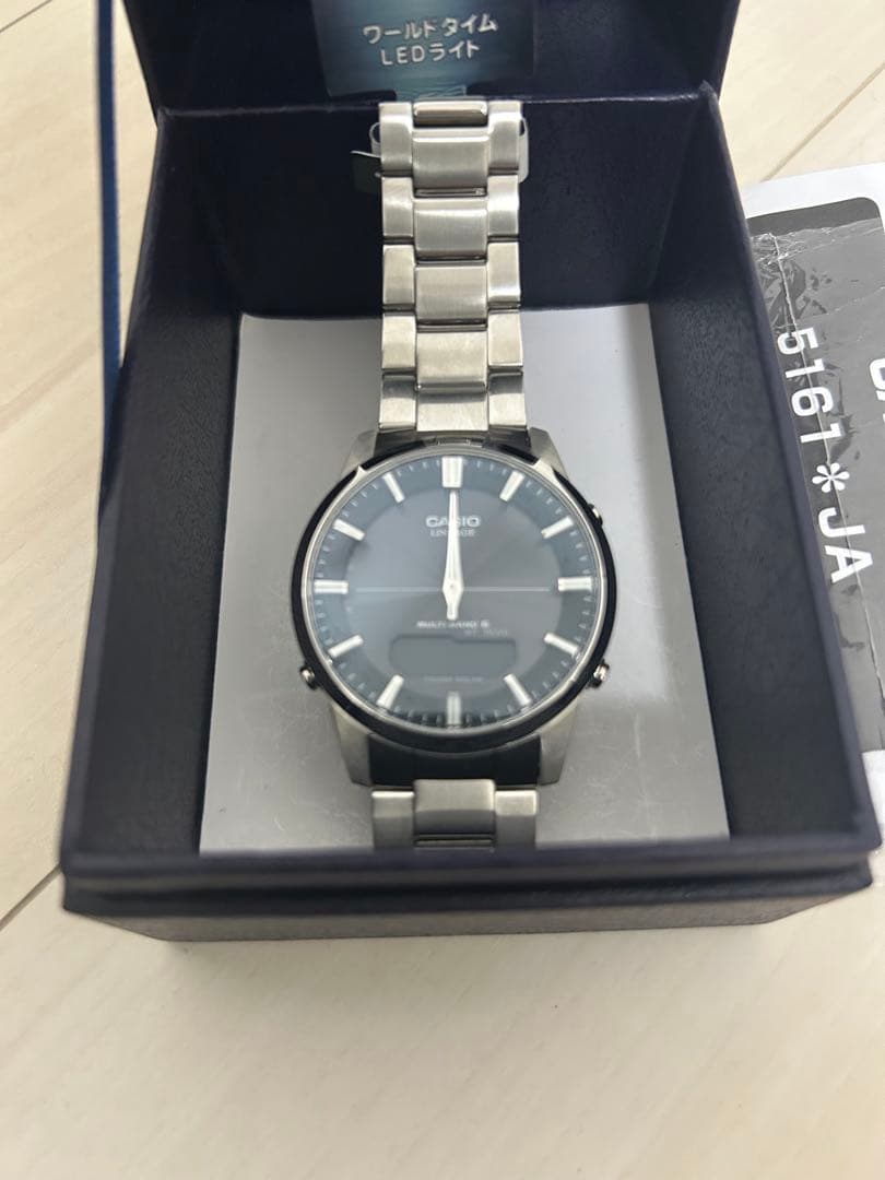 美品✨新品未使用CASIO カシオ　LCW-M170TD-1AJF シルバー