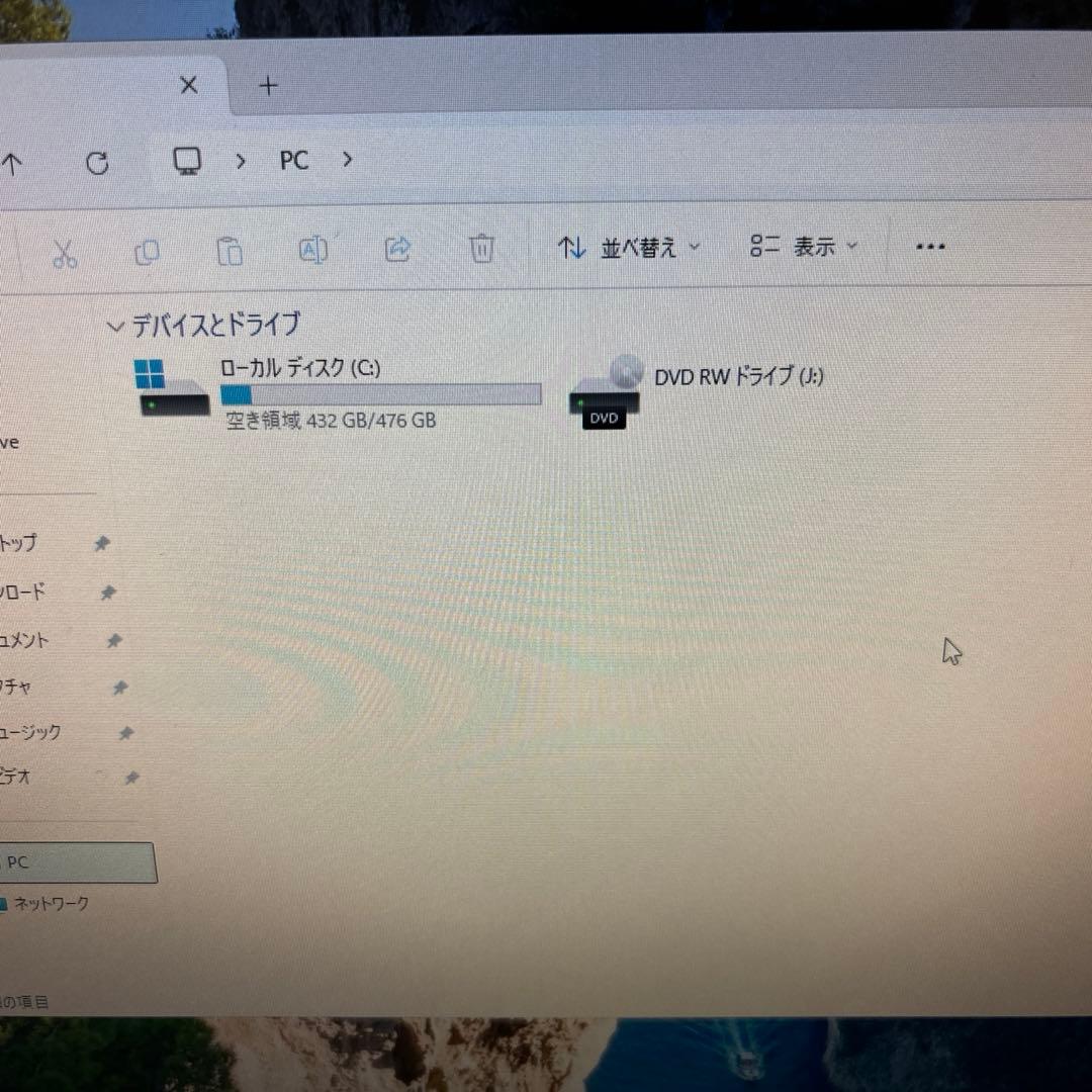 ゲーミングデスクトップPC モニター 無線マウス 有線キーボードセット