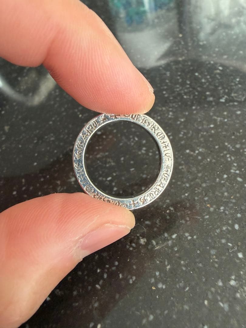 M*i様 CHROME HEARTS クロムハーツ3mm スペーサー シルバーリ