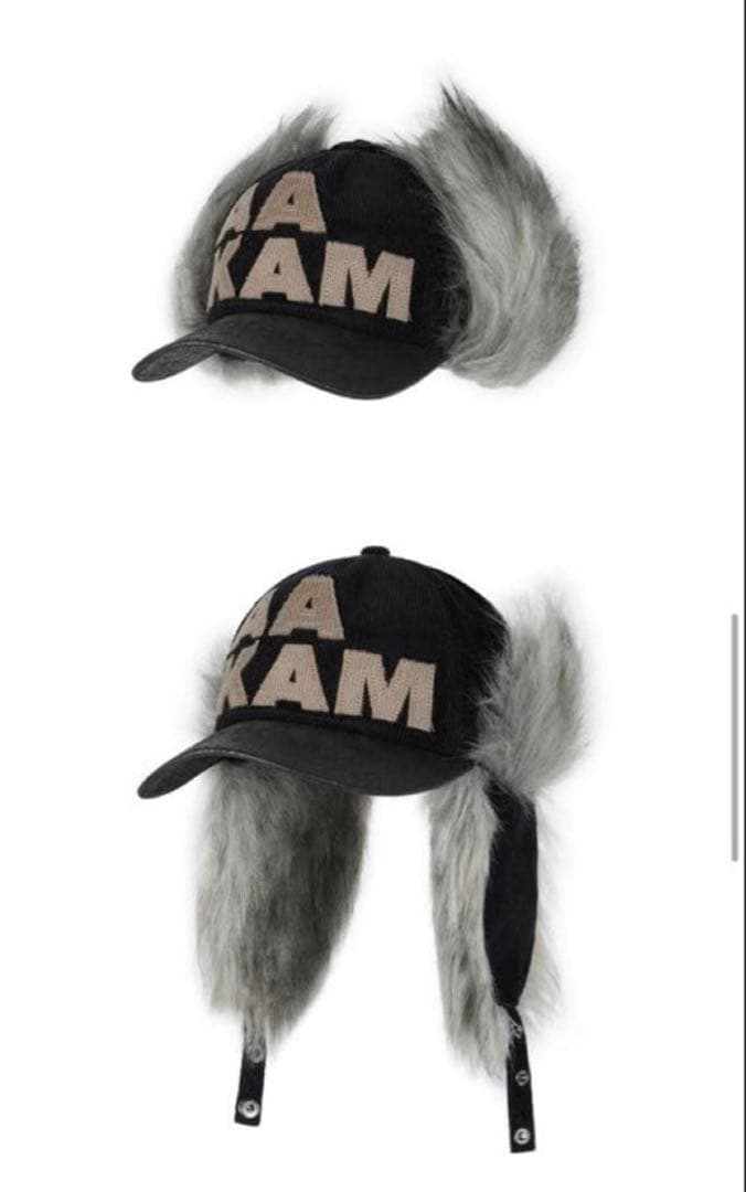 【新品未使用】AAKAM キャップ ブラック