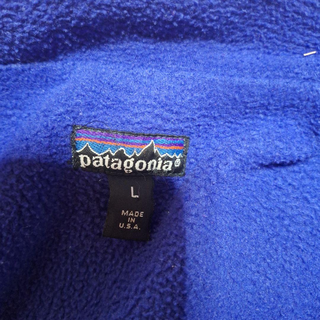 Patagonia グレー シェルドシンチラジャケット　SizeL