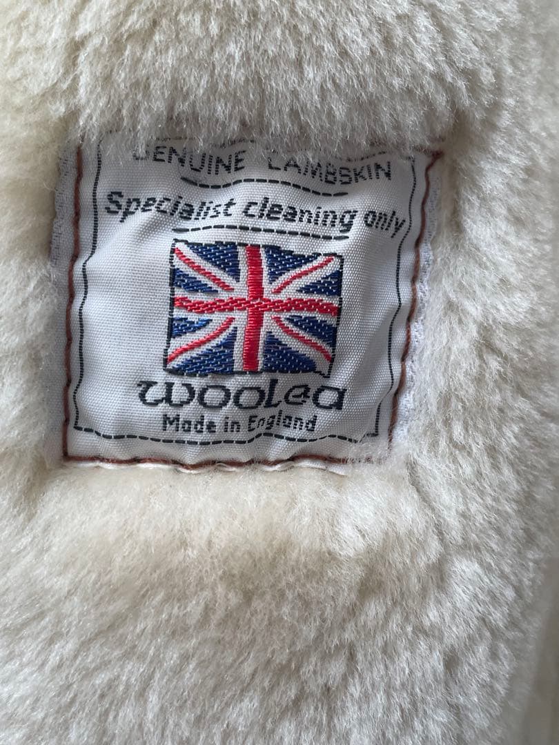 アクアスキュータムAquascutum ムートン コート 羊革 ラムレザー 茶