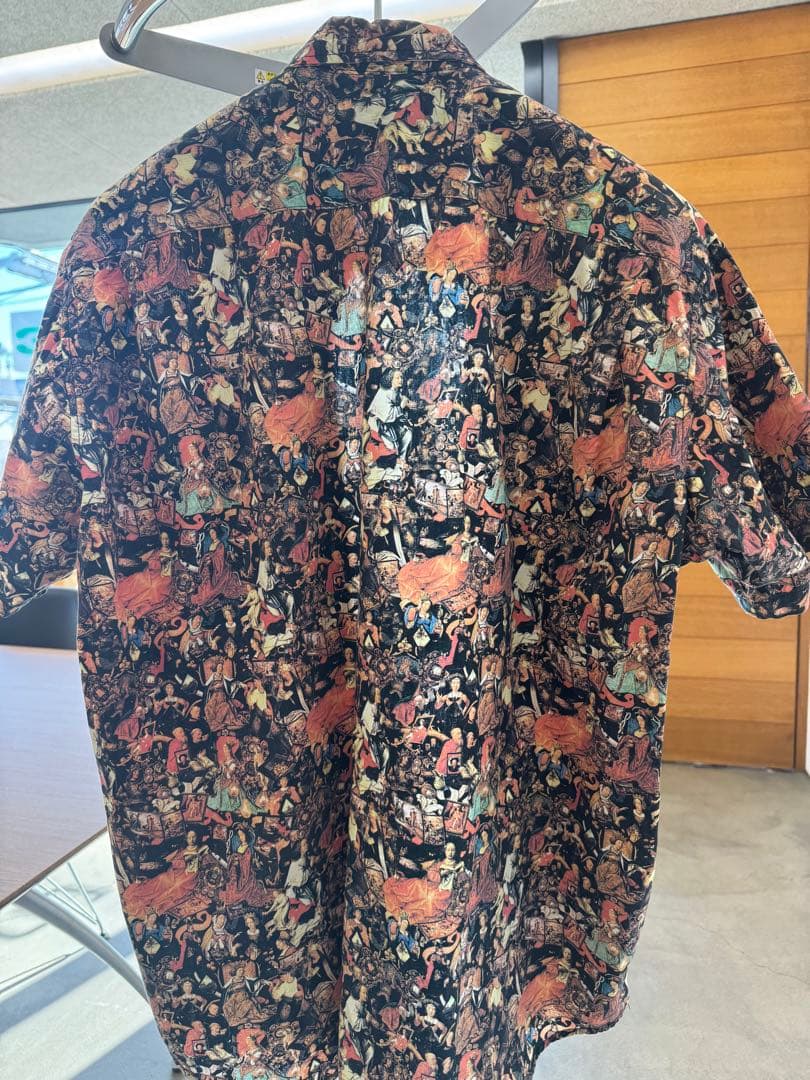 stussy 80s 90s 宗教柄　総柄　L