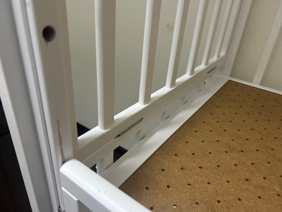 カトージ　ベビーベット　ハイタイプベット　ツーオープン　ホワイト