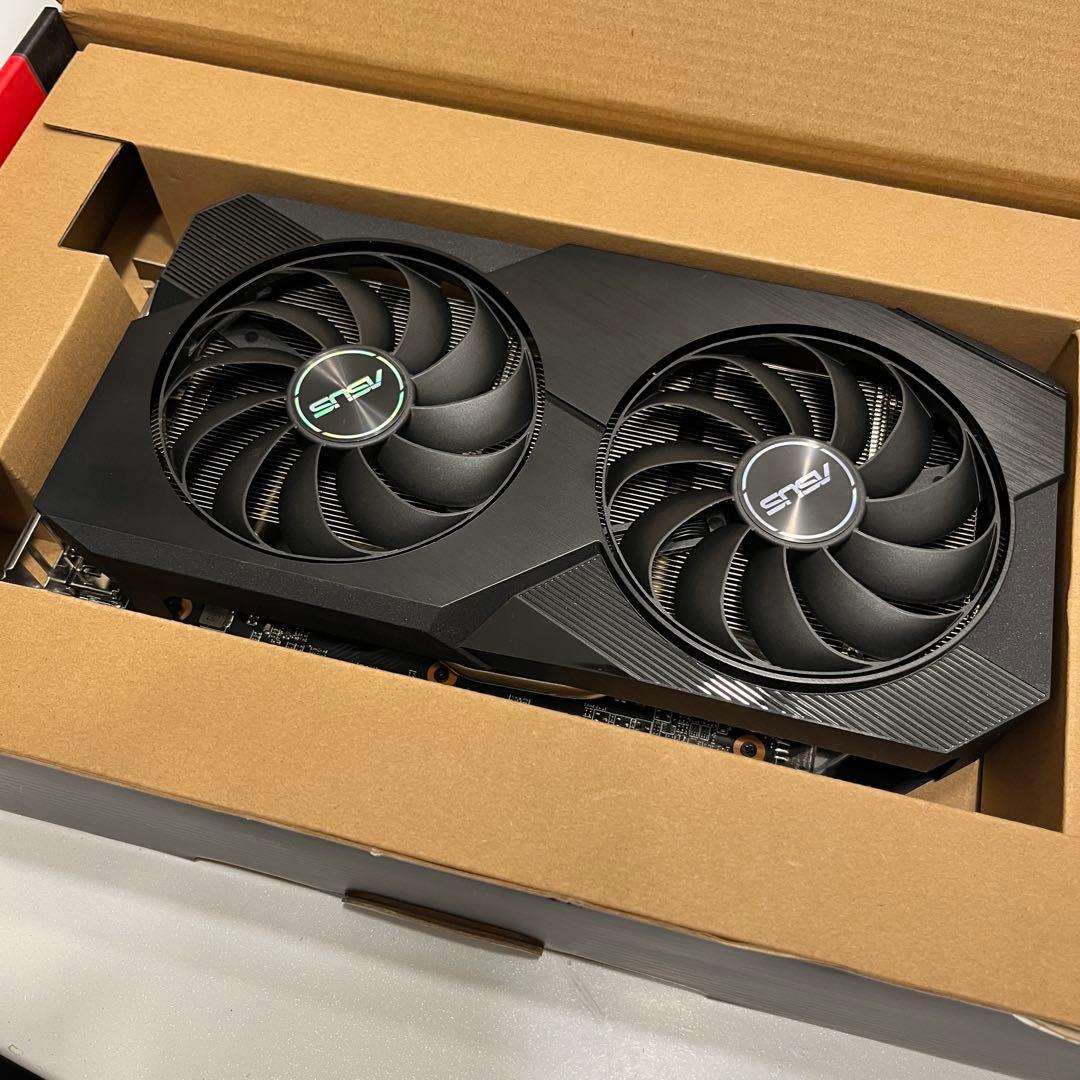 ASUS AMD Radeon RX6600 グラフィックボード動作未確認