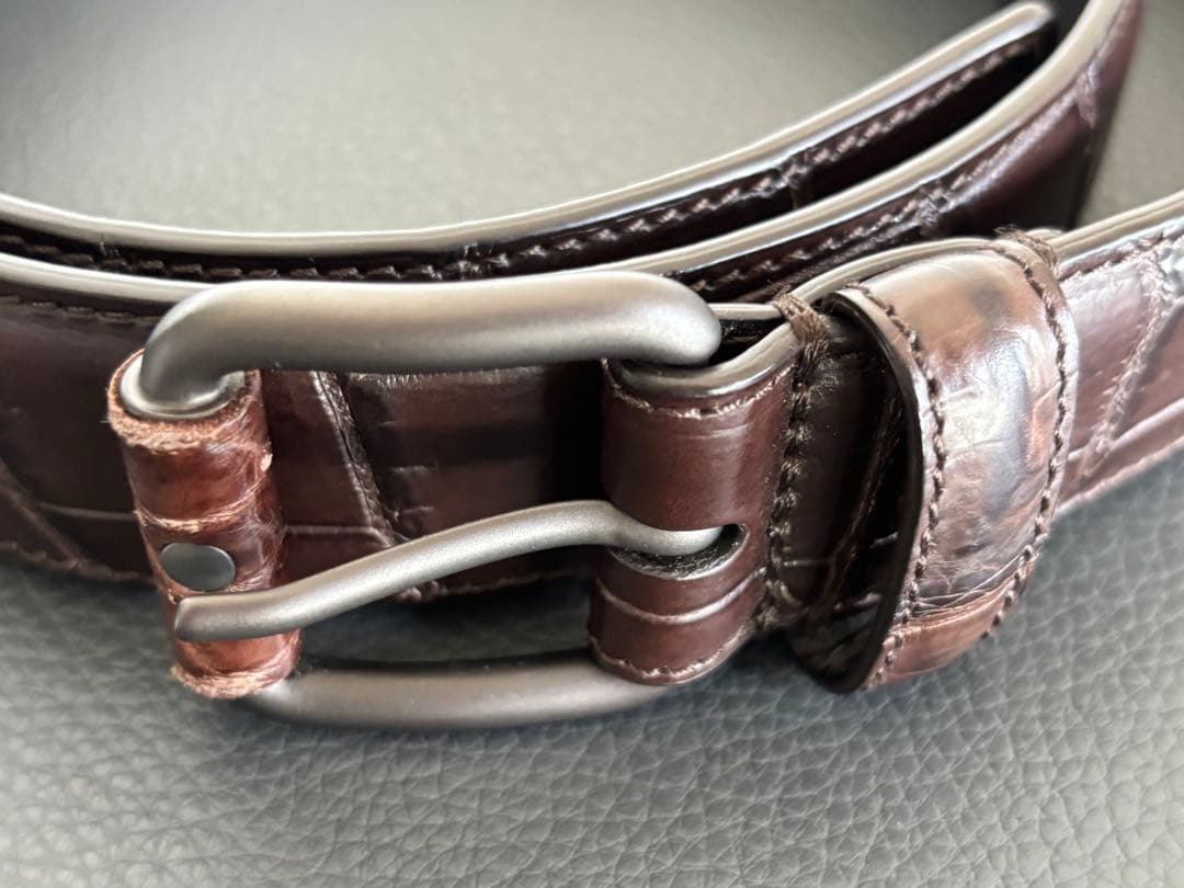 ボッテガヴェネタ クロコダイル ベルト