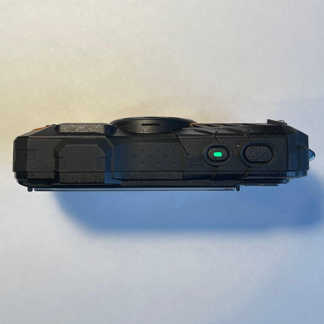 【保証残あり付属品完備】RICOH WG-70 オレンジ 本格防水耐衝撃デジカメ