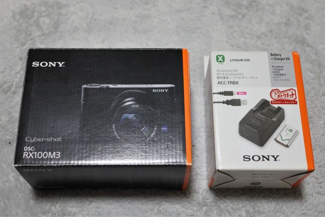 美品 sony rx100m3 元箱、充電器付き